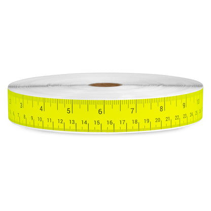 12 x 1 inch | Ruler Labels / Ruler Stickers (12 inches per Sticker)