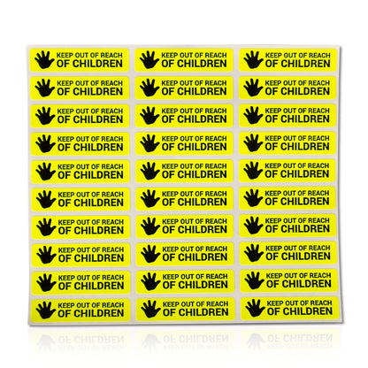 1.7 x 0.4 inch | Medical & Medications: Keep Out of Reach of Children Stickers