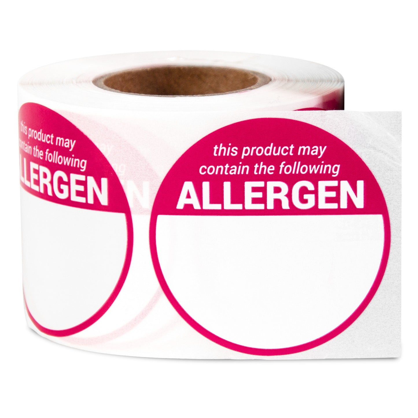 1.5 | Food Allergens: This Product May Contain the following Allergens Stickers