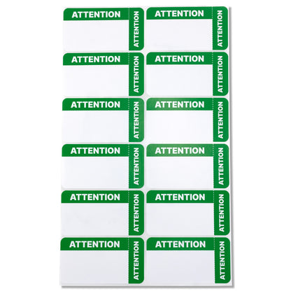 3.25 x 1.75 inch | Medical Alert Checklist Stickers for Patient File Folders