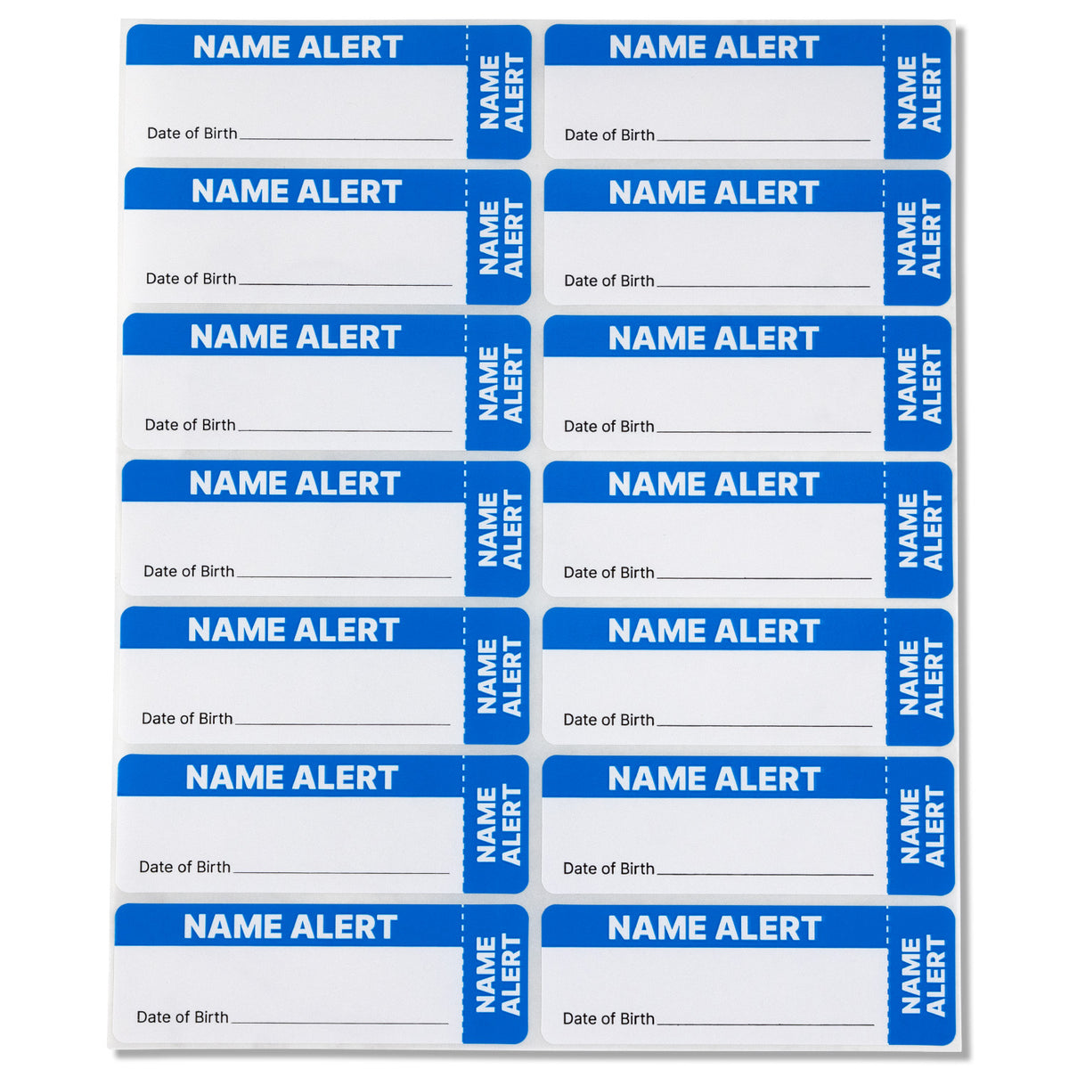 3 x 1 inch | Medical Alert Checklist Stickers for Patient File Folders ...