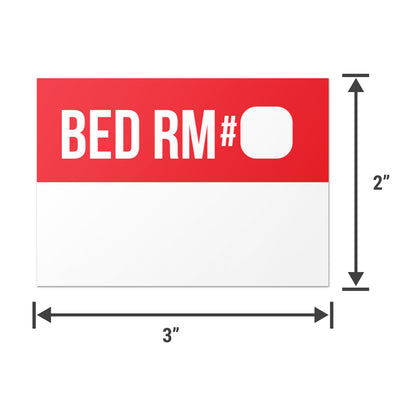3 x 2 inch | Moving & Packing: Moving Labels for 2 - 3 Bedrooms (12 Designs)