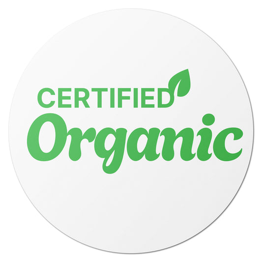1.5 inch | Food Labeling: Certified Organic Labels