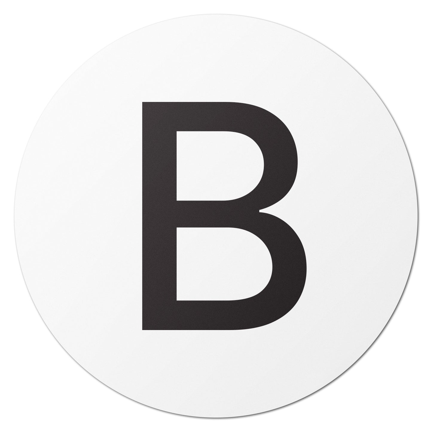 1 inch | Inventory: Capital Letter B Labels