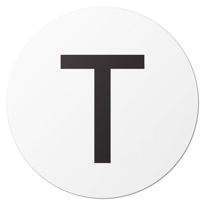 1.5 inch | Inventory: Capital Letter T Labels