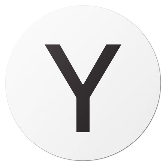 1.5 inch | Inventory: Capital Letter Y Labels