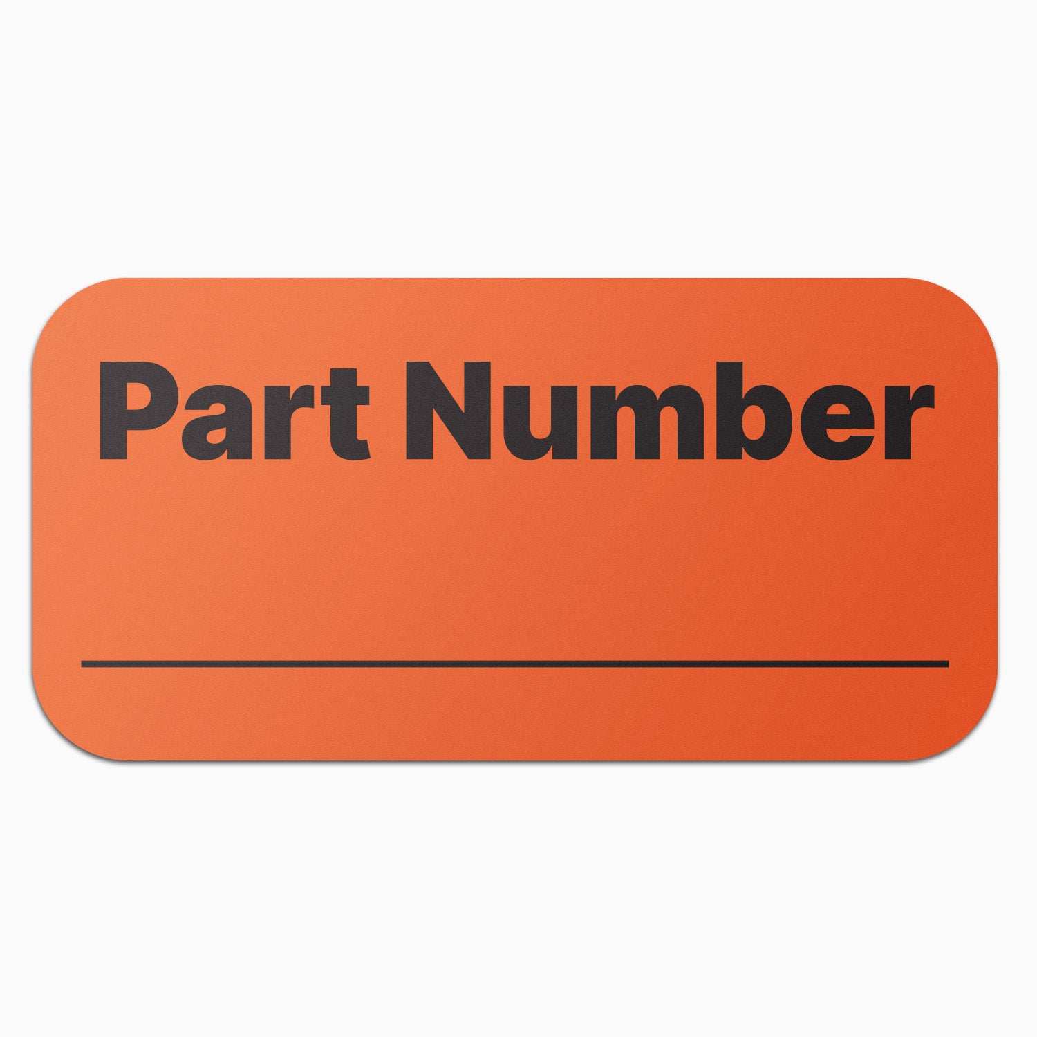 2 x 1 inch | Inventory: Part Number Labels – OfficeSmartLabels
