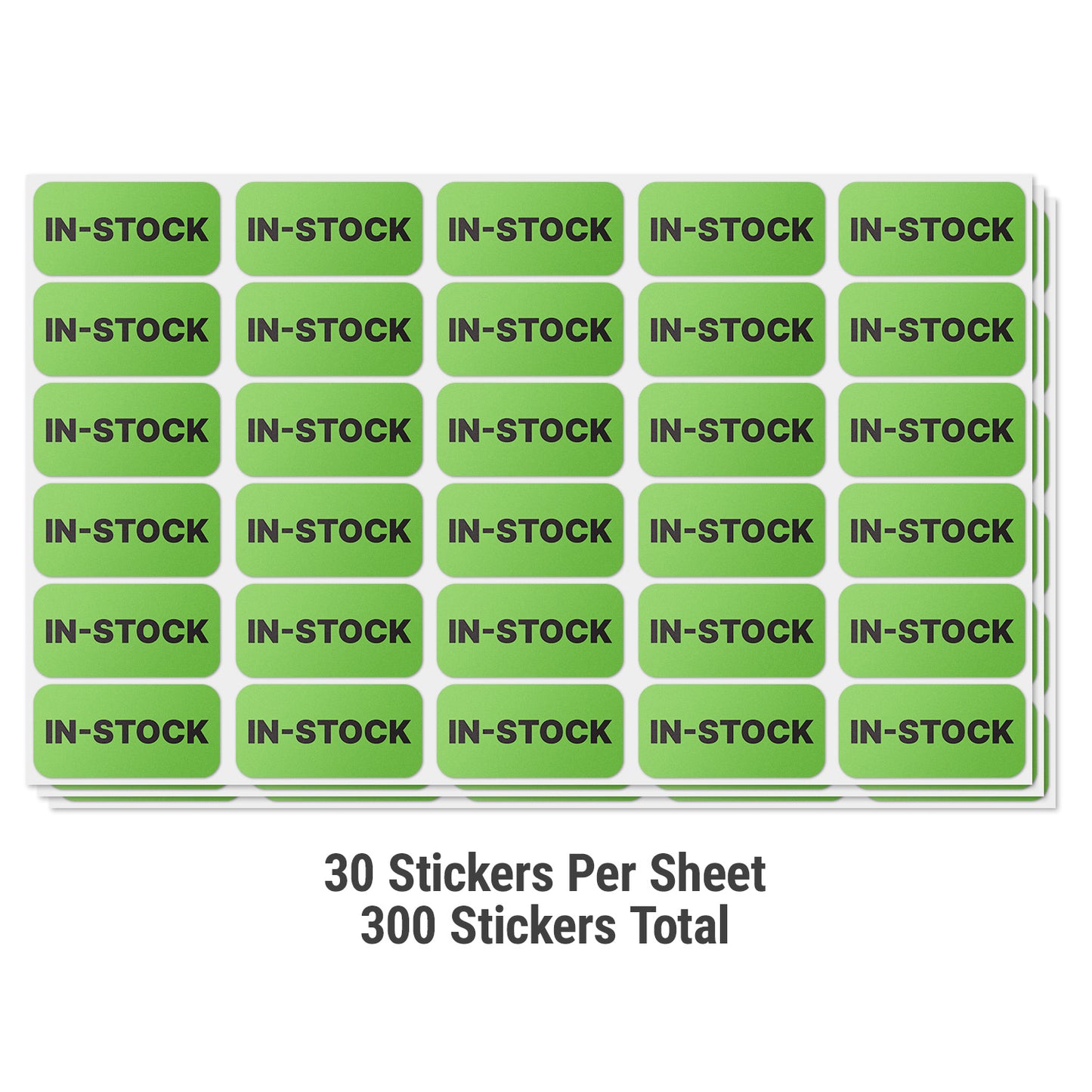 2 x 1 inch | Inventory: In-Stock Labels