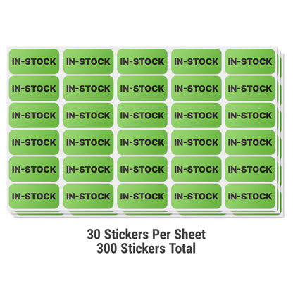 2 x 1 inch | Inventory: In-Stock Labels