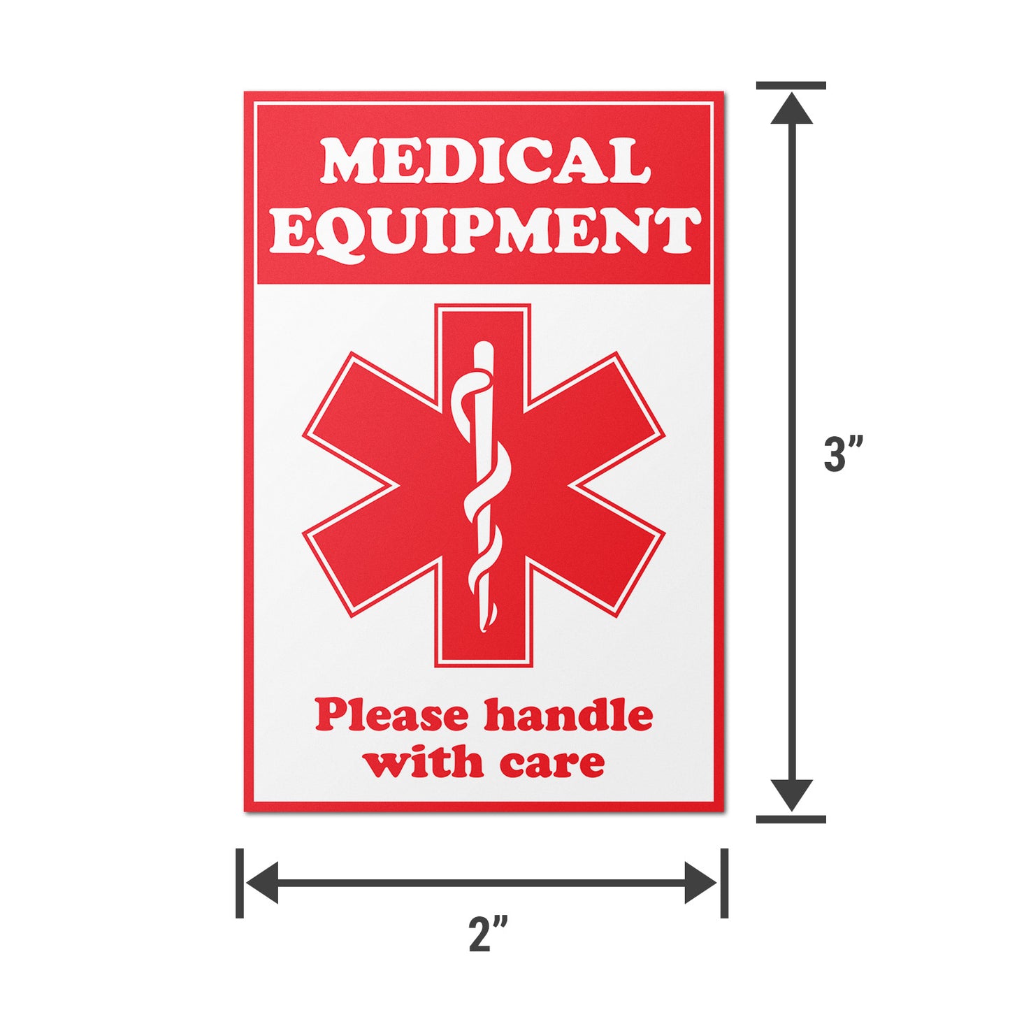 2 x 3 inch | Medical & Medications: Medical Equipment Labels