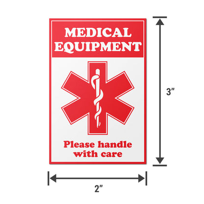 2 x 3 inch | Medical & Medications: Medical Equipment Labels