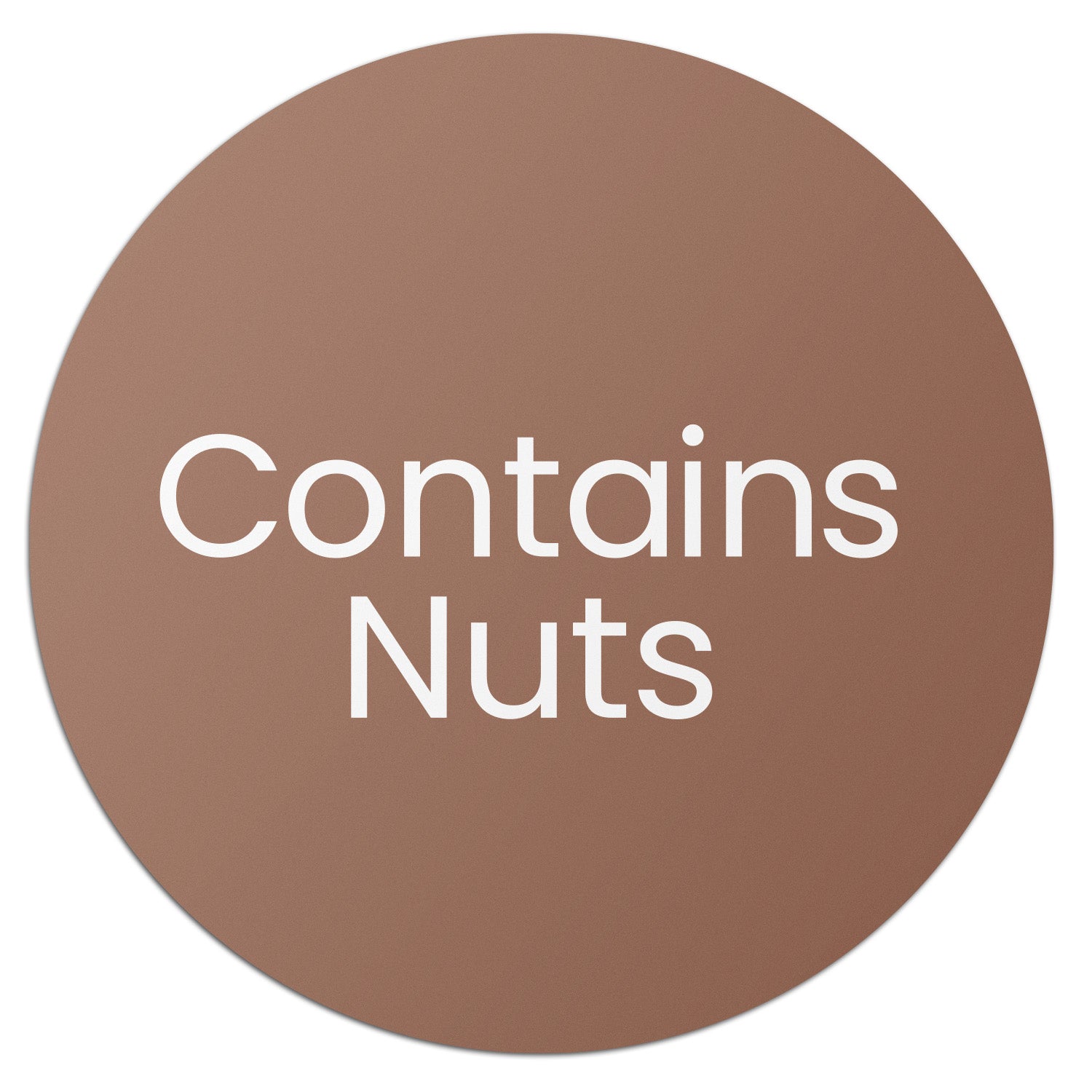 0.75 inch | Food Prep & Food Labeling: Contains Nuts Labels ...