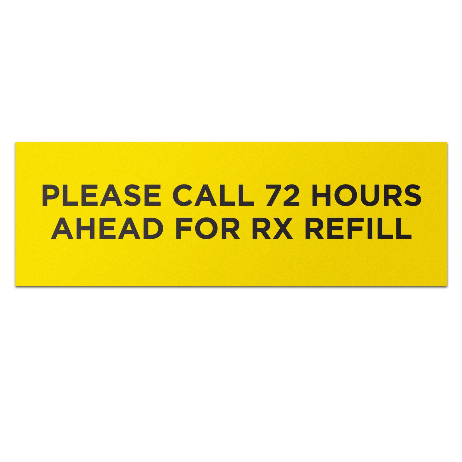Amazon Rx Label 3.75 x 1.25 inch | Medical & Rx Medication Label: Please Call 72 Hours ...