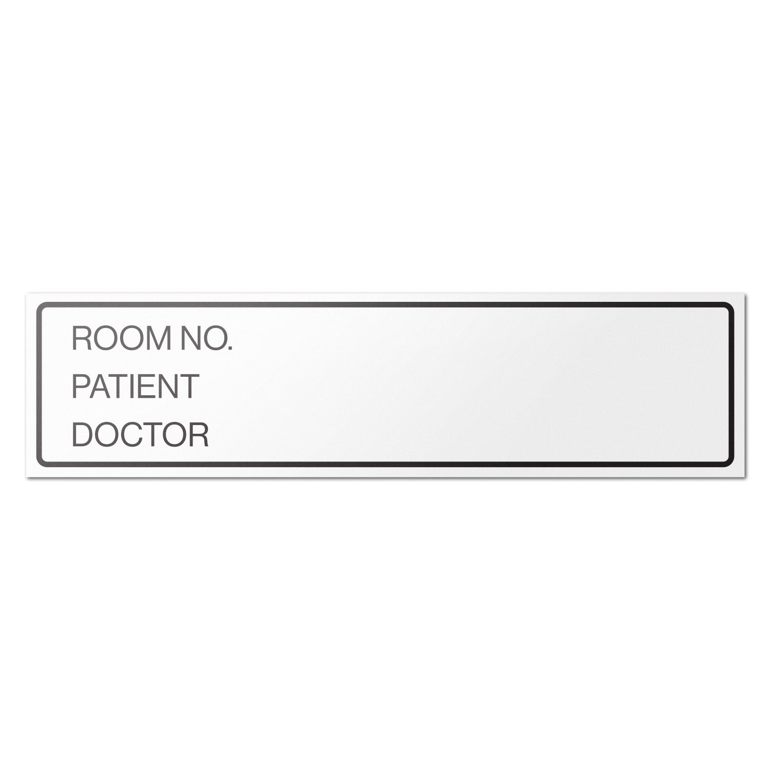 Amazon Rx Label 5.375 x 1.375 inch | Medical & Rx Medication Label: Room No. Patient D ...