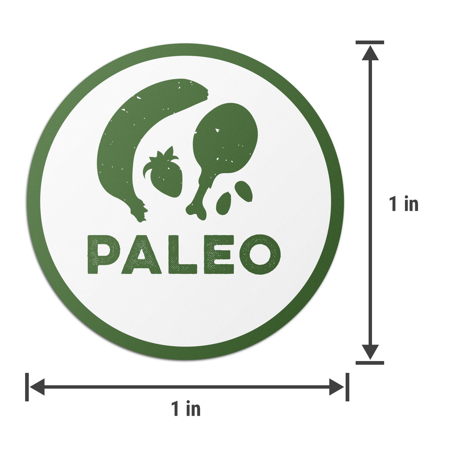 1 inch | Food Labeling: Paleo Labels