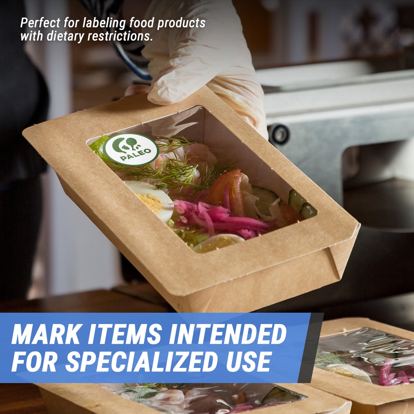 1 inch | Food Labeling: Paleo Labels