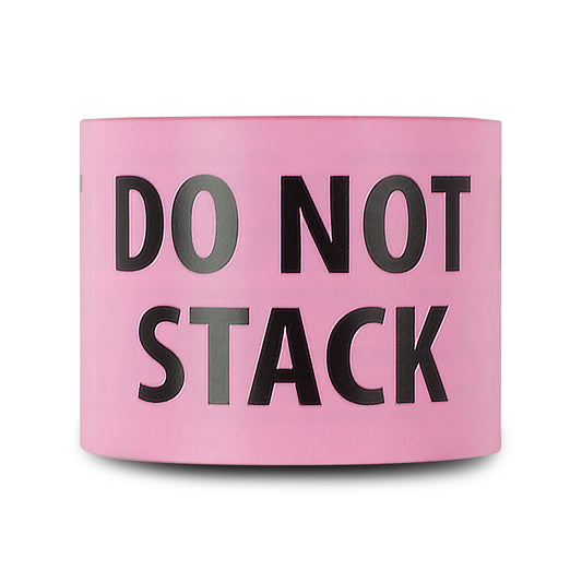 3 x 2 inch | Shipping & Handling: Do Not Stack Stickers