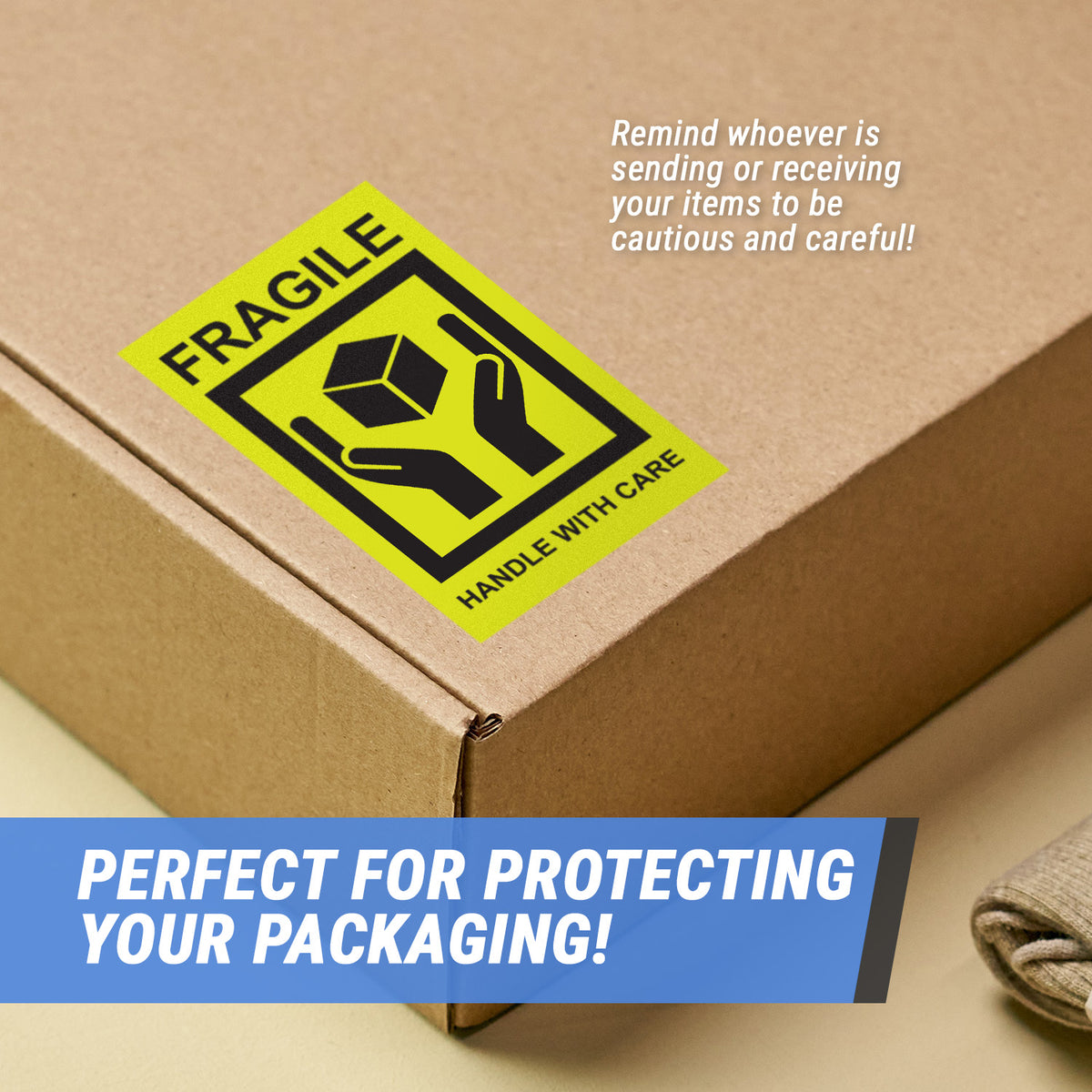 Handling Unit Sticker 2 x 3 inch | Shipping & Handling: Fragile Stickers - Handle with Care ...