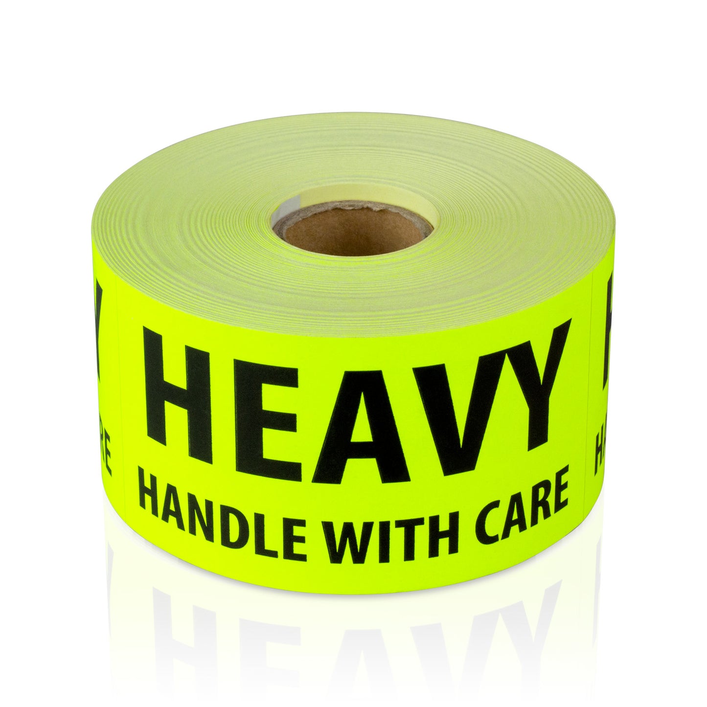 4 x 2 inch | Shipping & Handling: Heavy, Handle with Care Stickers