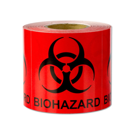 2 x 2 inch | D.O.T Biohazard Stickers