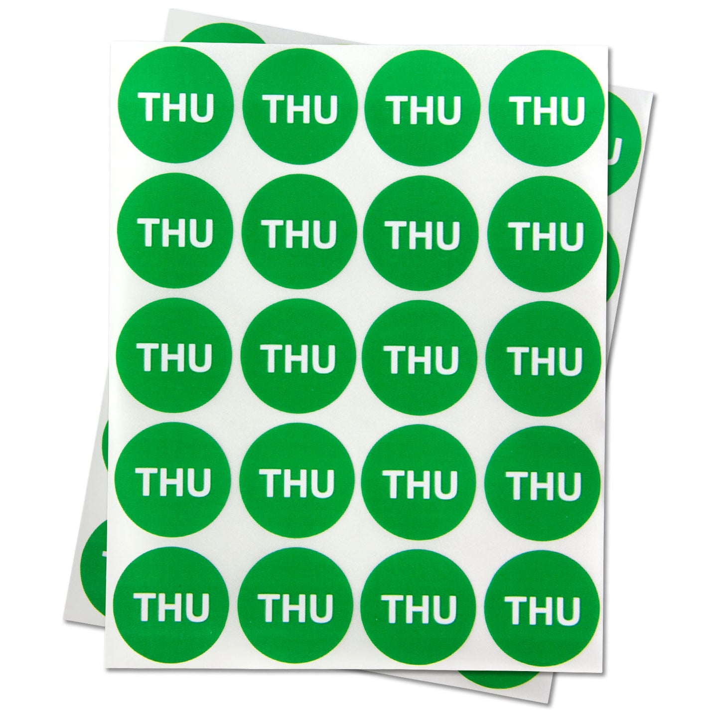 1 inch | Days of the Week: Thursday Stickers
