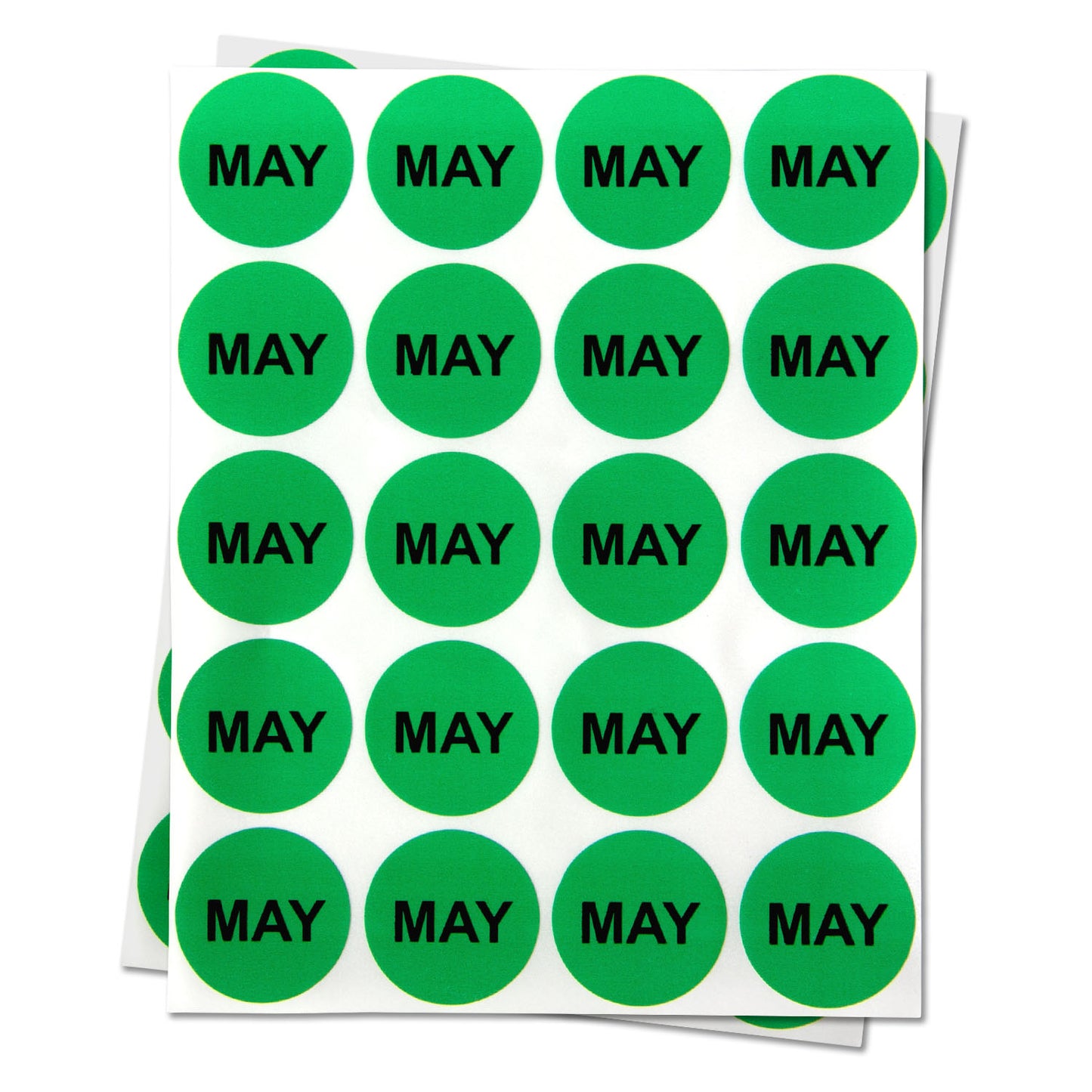 1 inch | Months of the Years: May Stickers