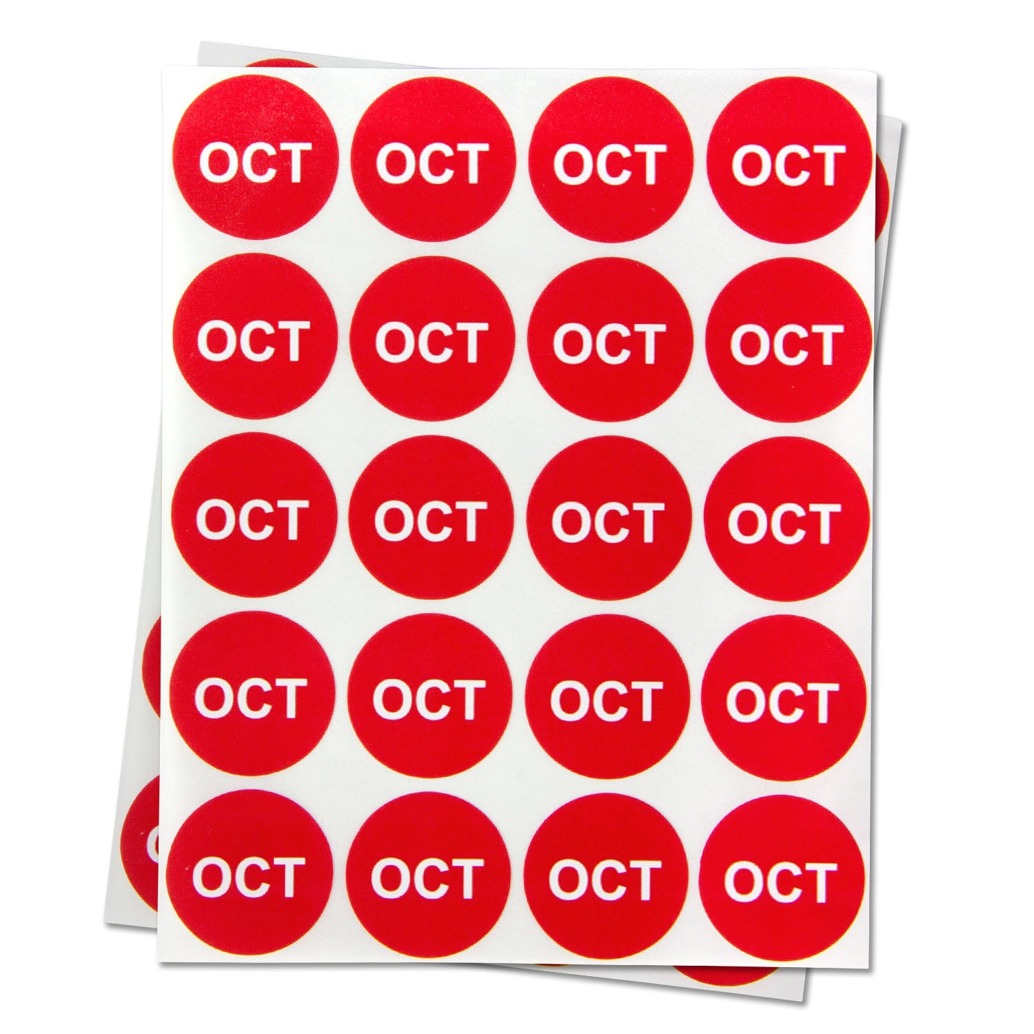 1 inch | Months of the Years: October Stickers – OfficeSmartLabels