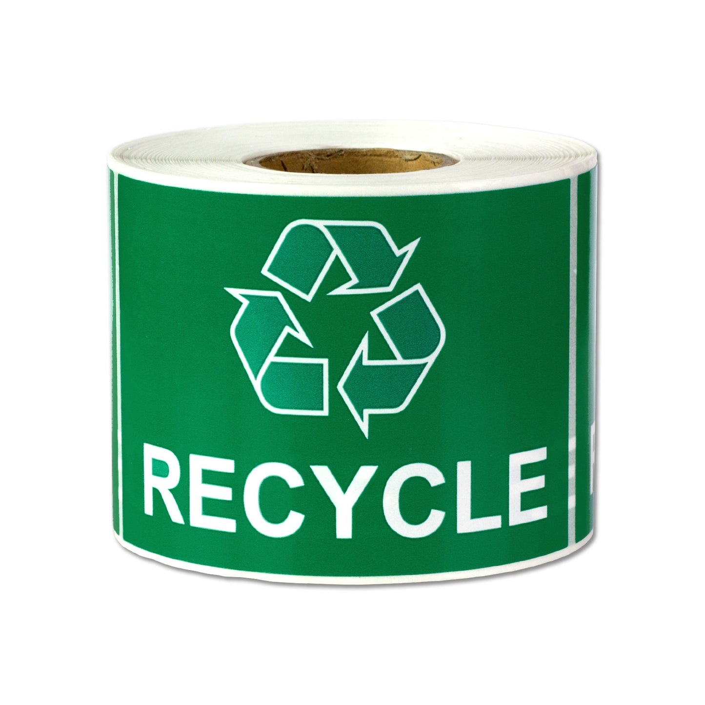 3 x 2 inch | Trash & Disposal: Recycle Stickers
