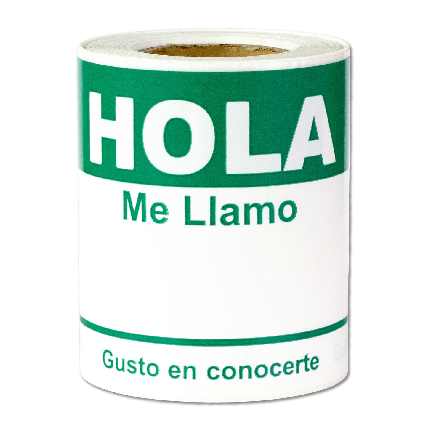 4 x 2.31 inch | Name Tags: Hola Me Llamo Stickers