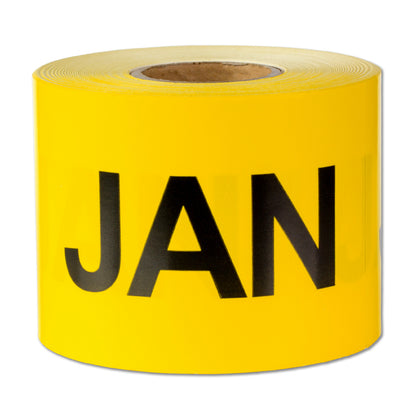 3 x 2 inch | Months of the Year: January Stickers