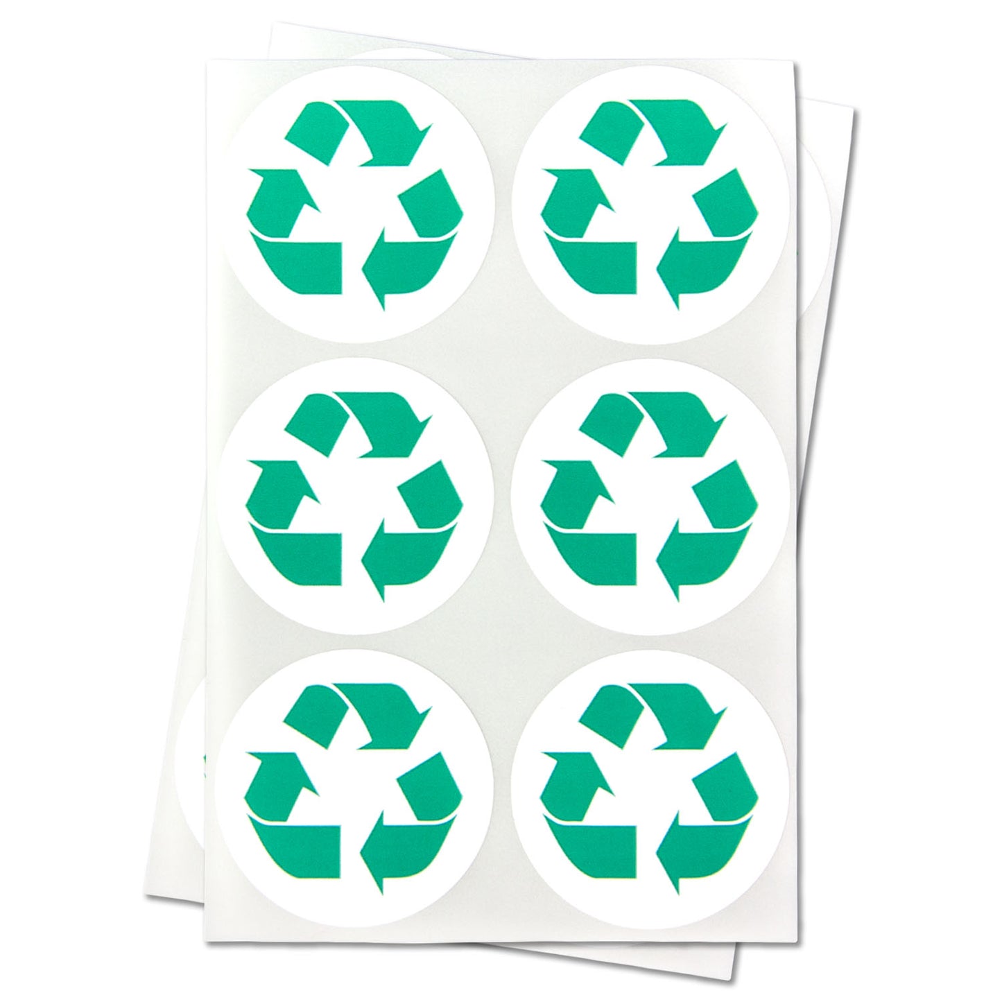 1.5 inch | Trash & Disposal: Recycle Stickers