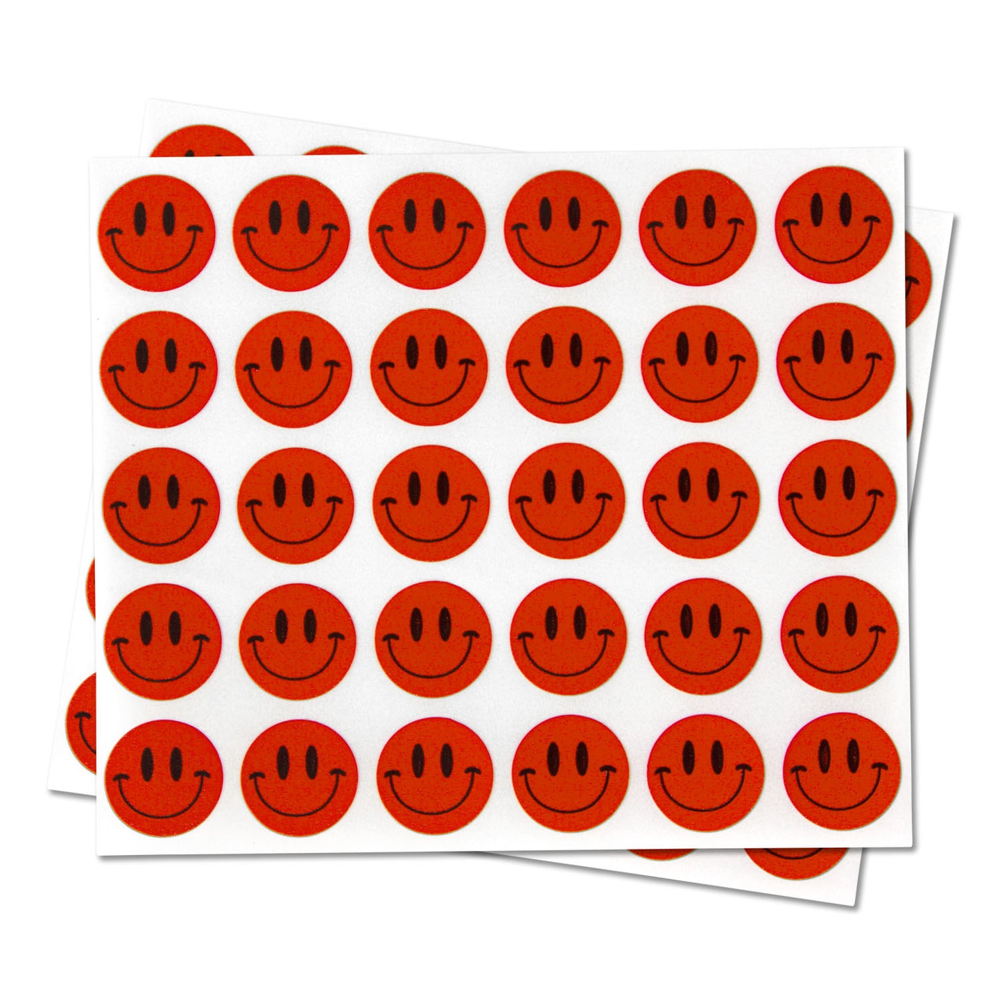1/2 inch | Happy Face Stickers