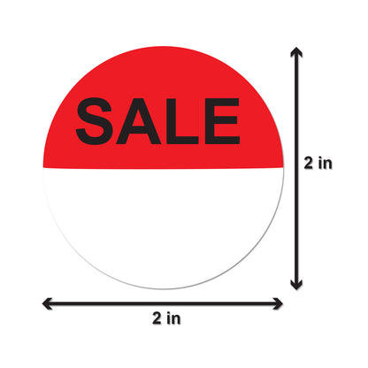 2 inch, Round | Retail & Sales: Write-in Sale Stickers