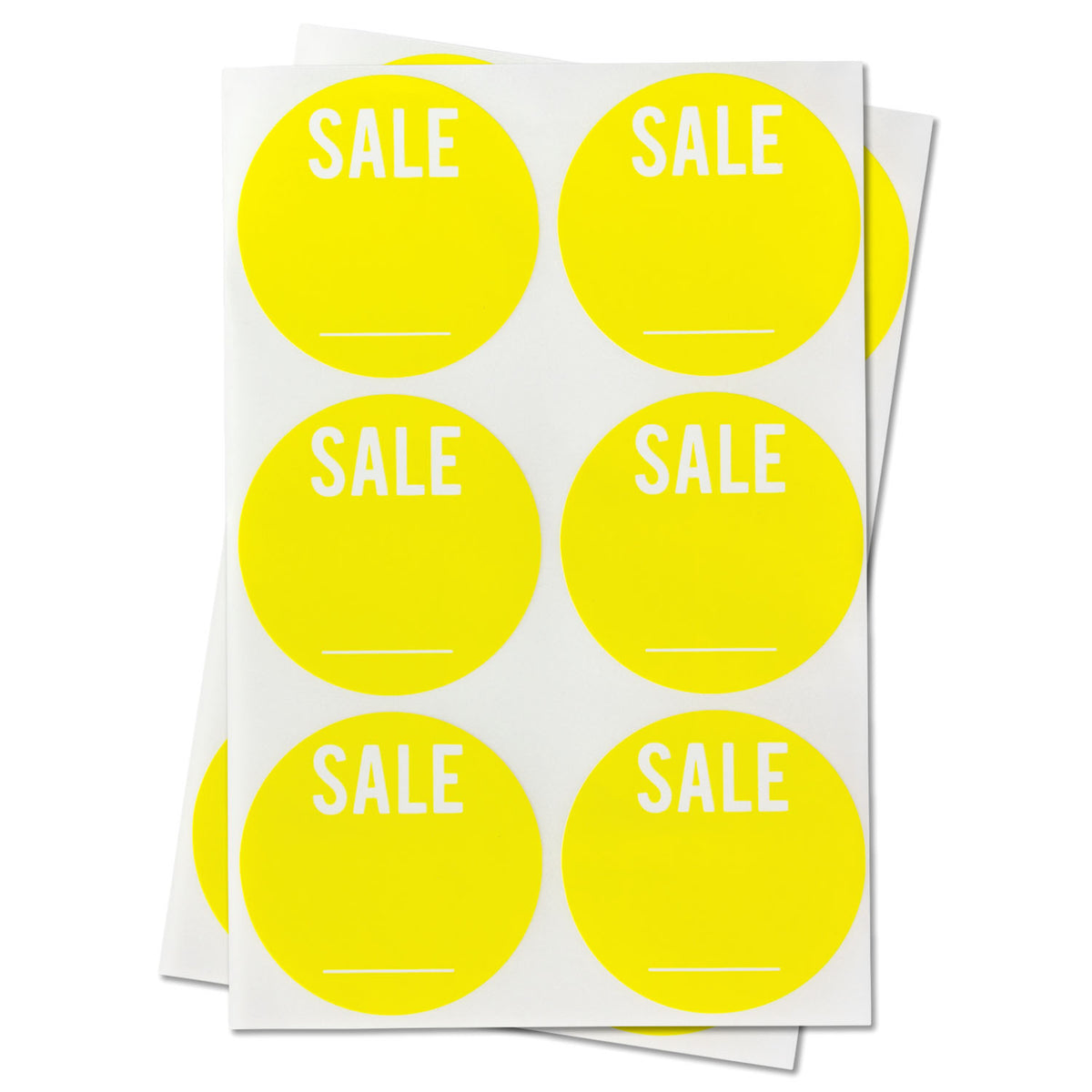 Sales Sticker Simple 1.5 inch | Retail & Sales: Sale Stickers w/ Write Your Own Price ...