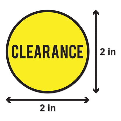 2 inch | Retail & Sales: Clearance Stickers