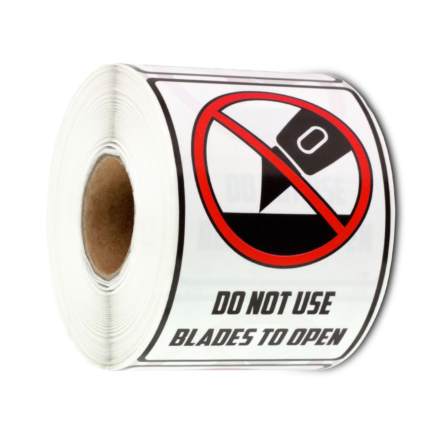 2 x 3 inch | Shipping & Handling: Do Not Use Blade Stickers