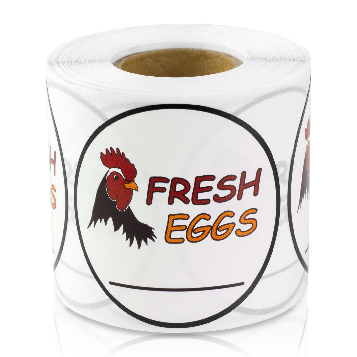 2 inch | Food Labeling: Fresh Eggs Stickers