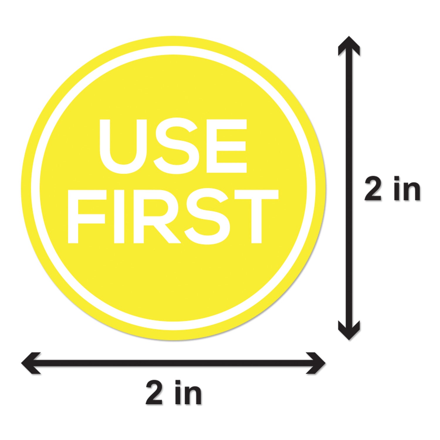 2 inch | Quality Control: Use First Stickers – OfficeSmartLabels
