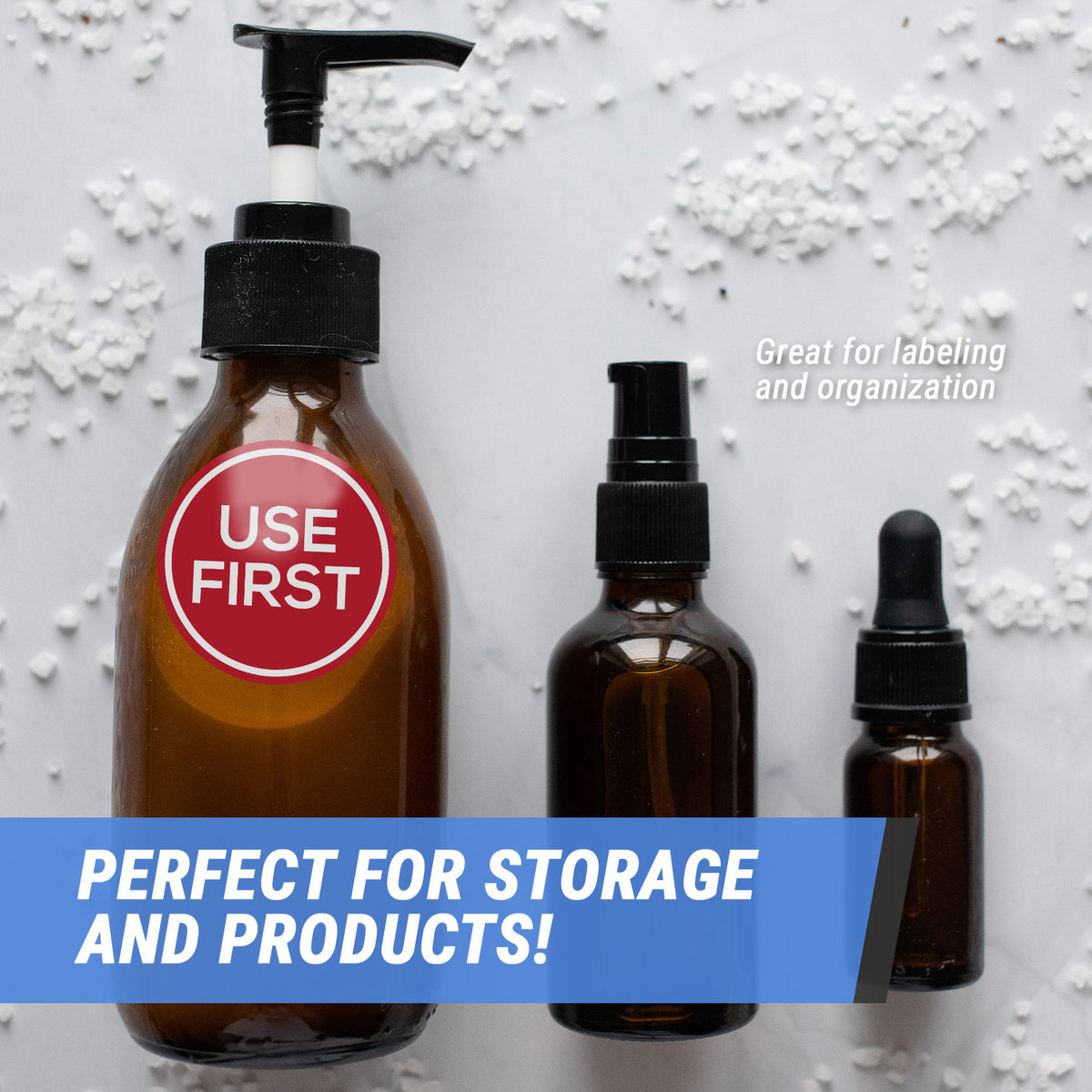 Use First Sticker Rectangle 2 inch | Quality Control: Use First Stickers – OfficeSmartLabels