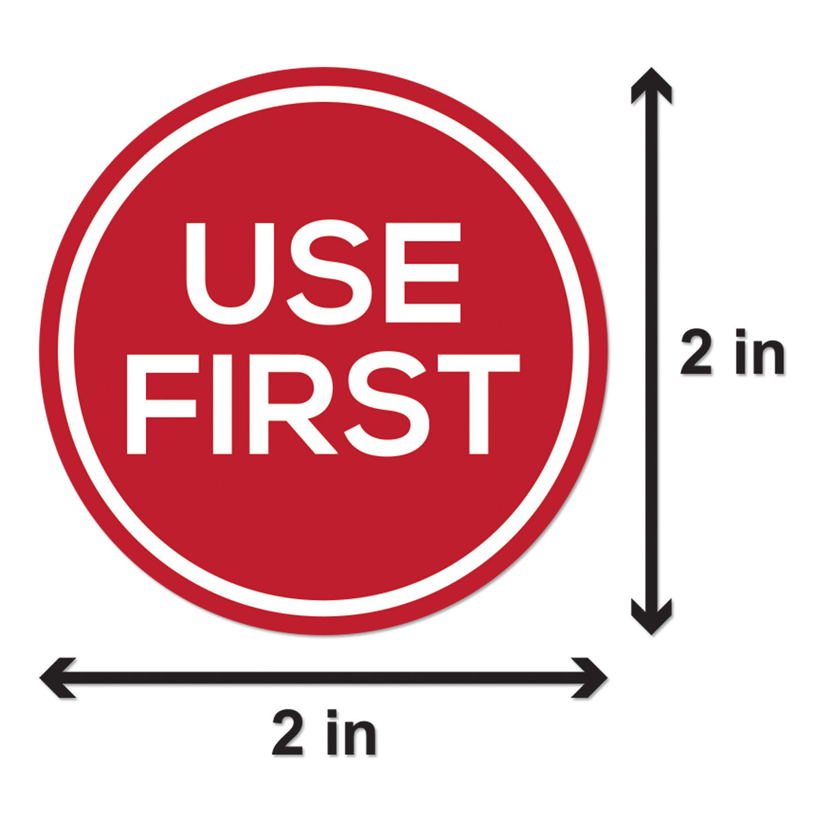 Pick First Sticker 2 inch | Quality Control: Use First Stickers – OfficeSmartLabels