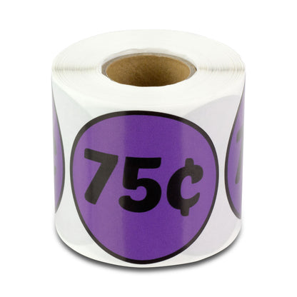 2 inch | Retail & Sales:  75 Cent Stickers / ¢75 Cent Price Stickers