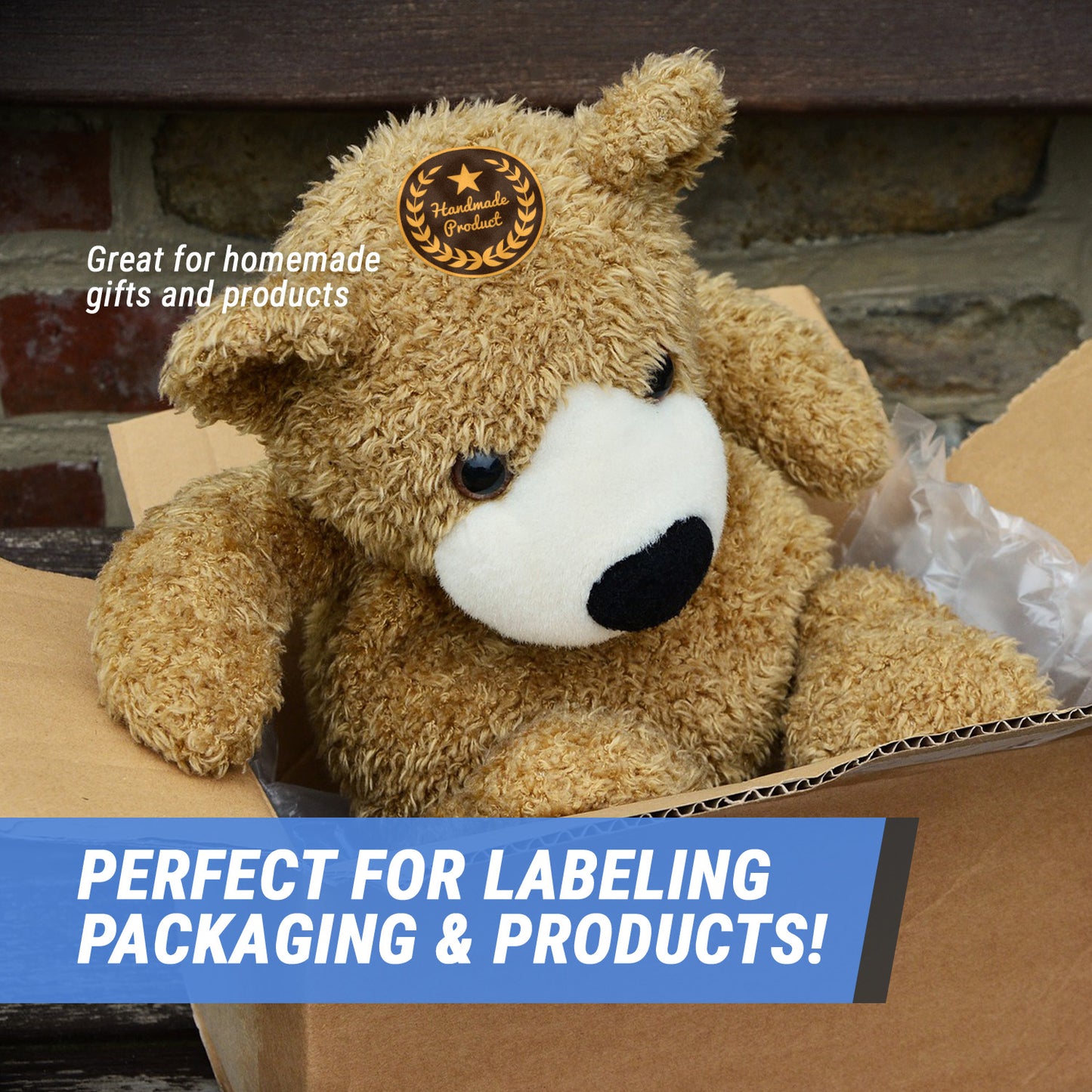 2 inch | Food Labeling: Retail & Sales: Handmade Product Stickers