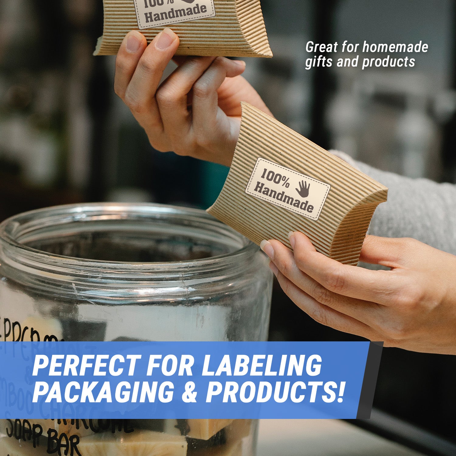 2 inch | Food Labeling: Retail & Sales: Handmade Product Stickers ...