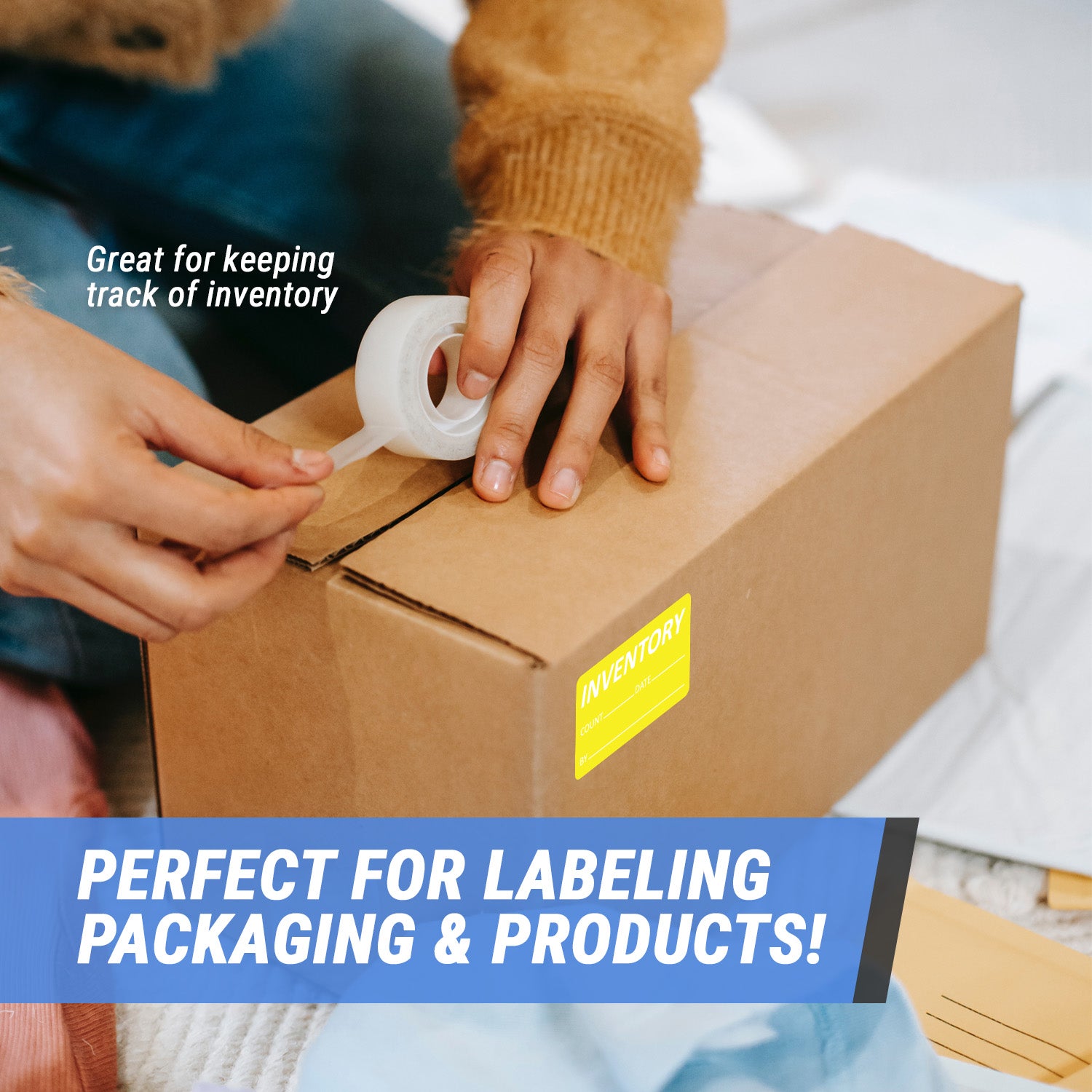 2 inch | Inventory Control: Inventory Count Stickers – OfficeSmartLabels