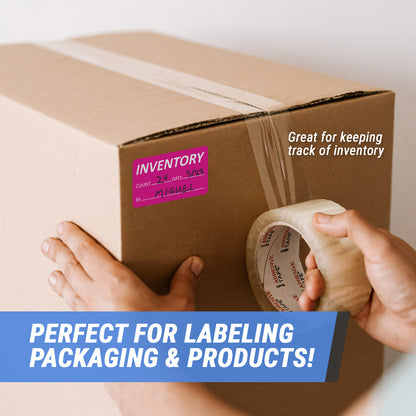 2 inch | Inventory Control: Inventory Count Stickers