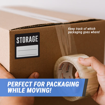 3 x 3 inch | Moving & Packing: Storage Stickers