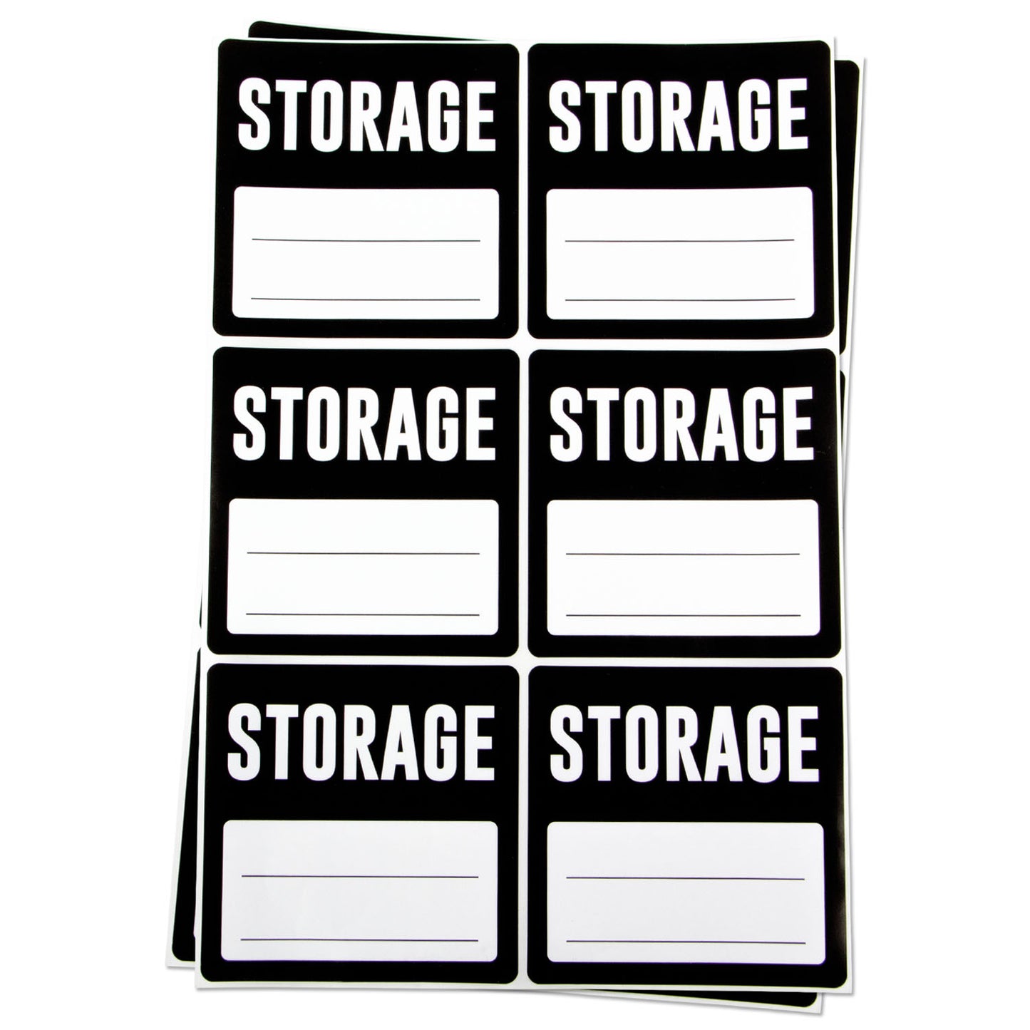 3 x 3 inch | Moving & Packing: Storage Stickers