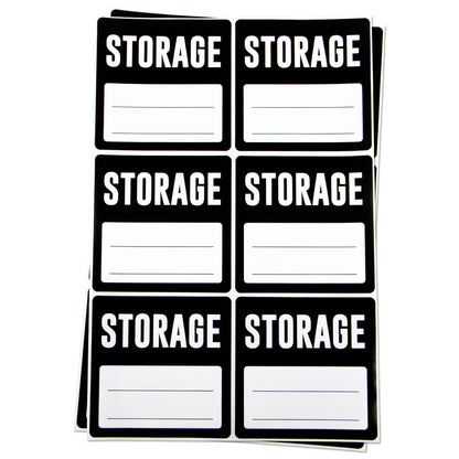 3 x 3 inch | Moving & Packing: Storage Stickers