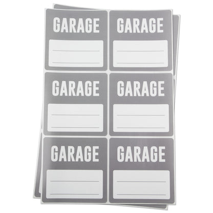 3 x 3 inch | Moving & Packing: Garage Stickers