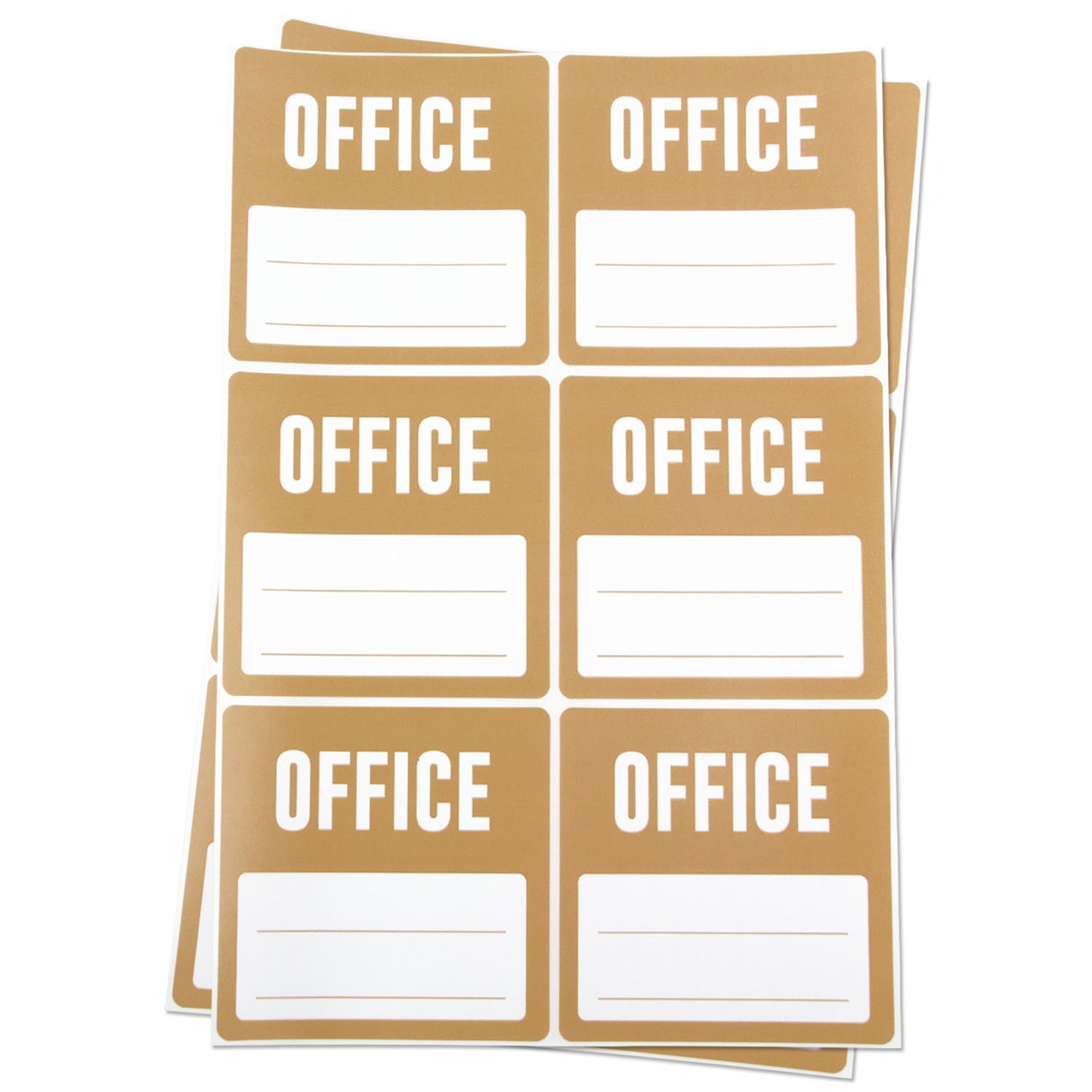 3 x 3 inch | Moving & Packing: Office Stickers